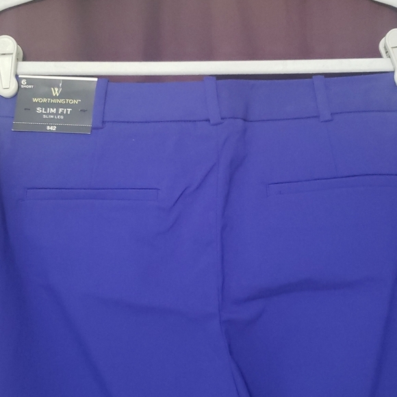 New blue pants. Size 6 short - Picture 4 of 4